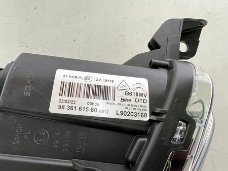 LAMPA CITROEN C3 III 3 LIFT 19- FULL LED OE 98 361 615 80