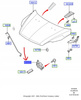 ZAMEK MASKI FORD FOCUS MK2 C-MAX Mk1 KUGA Mk1_4895286_3M51-16700-BC