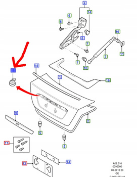 TAŚMA PRZEŹROCZYSTA FORD MONDEO Mk3 2000-07_1788427_1S71-A402A24-AA
