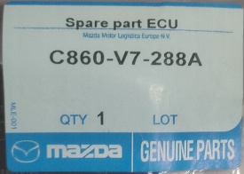 Moduł czujników parkowania - Mazda 3_C860V7288A