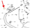 ZBIORNIK WYRÓWNAWCZY 1.6 1.8 2.0B VOLVO S40 V50 2004- C30 C70 OE 30776150