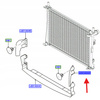 DEFLEKTOR LEWA STRONA FIESTA 01-08 FUSION 2001-12 1215021 _ 2N1H-A001A04-CB