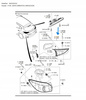 Lampa prawa pokrywa bagażnika - Mazda 3 BM/BN_B45C513F0B