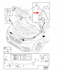 ZAWIAS MASKI PRAWY VOLVO XC90 2016- OEM/OE 31352879