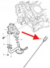 BAGNET MIARKA OLEJU 4.4 V8 B8444S VOLVO XC90 2005- OE 30720238