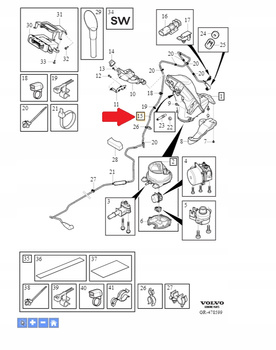 Przewód ADblue Volvo OE 32312556