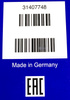 Filtr kabinowy Volvo OE 31407748