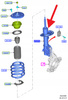 AMORTYZATOR PRZEDNI PRAWY FORD MONDEO 2014- 17 OE 2122689 _ DG9C-18045-NEA