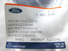 LISTWA BOCZKU KLAPY TYŁ LEWA FORD FIESTA Mk7 2008- 1681548  _  8A61-B42907-AG3ZHE