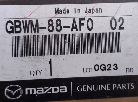 Regulator elektryczny fotela - Mazda 6 GL_GBWM88AF0 02