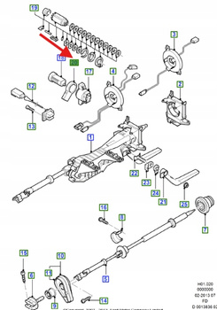 NADBIORNIK FORD MONDEO 1994-1996 1019328 _ 96BP-15607-AB