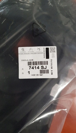 ZAŚLEPKA HALOGENU CITROEN C4 PICASSO KOMPLET OE 7414SJ