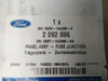 SKRZYNKA BEZPIECZNIKÓW FORD RANGER Mk5 2016-2019 2202366 _ GB3T-14D068-KC