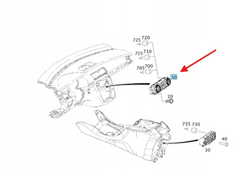 COMAND MERCEDES A2518707389 2518707389