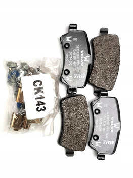 TYLNE KLOCKI HAMULCOWE VOLVO S60 II 11-18r