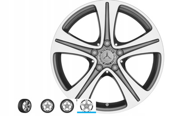Felga aluminiowa Mercedes-Benz OE 8.0" x 18" 5x112 ET 48