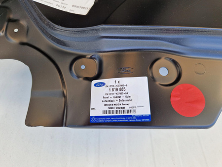 BŁOTNIK PRAWY TYŁ FORD TRANSIT COURIER 2013- 18 OE 1819885 _ DT11-K27850-BA