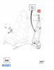 Przedni prawy pas bezpieczeństwa Volvo OE 32131497 / 32386945