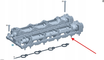 MERCEDES W205 W213 W253 WAŁKI ROZRZĄDU A654 DE16 160CDI A6540508300
