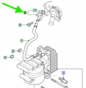 TERMOSTAT FORD OE TRANSIT 2000-2006 YM2Q-6L635-AB 1114964