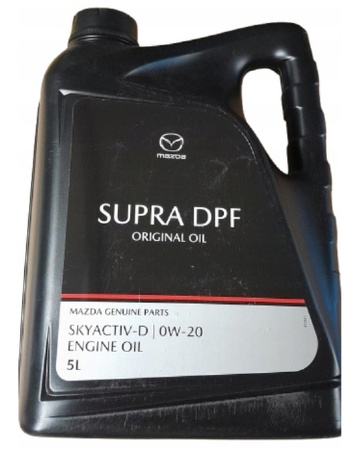2x Olej syntetyczny Mazda OE Original Oil Supra DPF 0W-20 5L