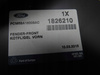 BŁOTNIK PRZEDNI LEWY FORD FOCUS Mk3 BEV 2013- 1826210 _ PCM58-A16009-AC