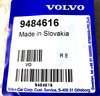 Lewa zaślepka ramienia wycieraczki Volvo 9484616