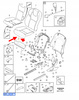 TAPICERKA SIEDZISKA FOTELA PRZÓD VOLVO XC90 2016- V90 S90 OEM/OE 31498849