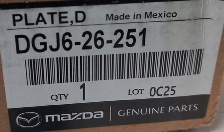 Tarcza hamulcowa tył - Mazda CX-30 DM_DGJ626251