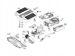 Mercedes-Benz OE A651 094 01 04 filtr powietrza