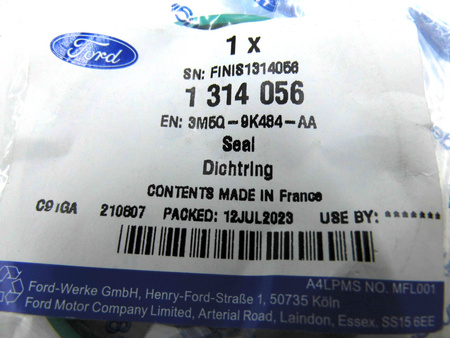 USZCZELKA PRZEPUSTNICY FORD FOCUS MK2 C-MAX MK1_1314056_3M5Q-9K484-AA