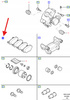 OKŁADZINY HAMULCOWE MONDEO 1992-2000 1672938 _ XS71-2M008-AE