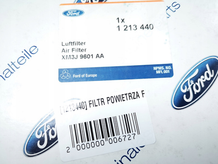 FILTR POWIERTZA FORD RANGER 1998-2012 1213440 _ XM3J-9601-AA