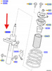 AMORTYZATOR LEWY PRZÓD FORD FOCUS C-MAX 2003- OE 1595298 _ 4M51-18K001-PBD