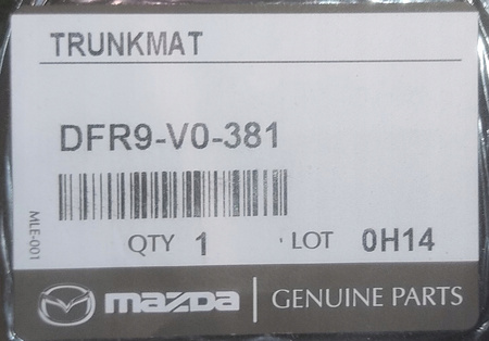 Mata ochronna bagażnika - Mazda CX-30 DM_DFR9V0381