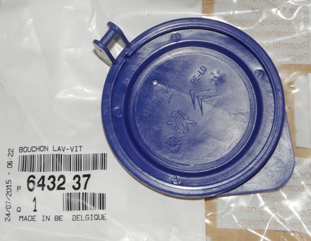 KOREK ZBIORNICZKA SPRYSKIWACZY CITROEN C5 OE 643237