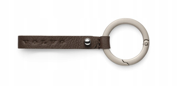 BRELOK VOLVO TAŚMA CIEMNOBRĄZOWY KRÓTKI ORYGINAŁ