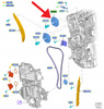 KOŁO WAŁKA ROZRZĄDU 1.5L ECOBOOST FORD KUGA 2024- 2633818 _ PV4E-6C525-AB
