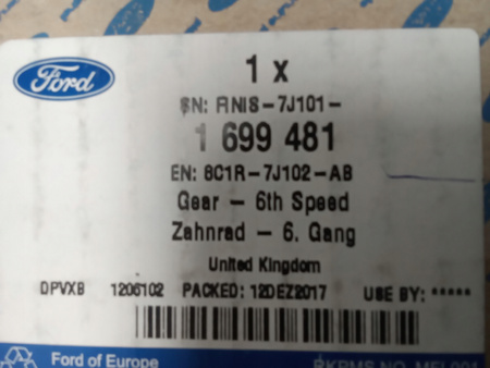 KOŁO ZĘBATE 6 BIEG 32 ZĘBY FORD TRANSIT Mk5 Mk6 Mk7 1699481 _ 8C1R-7J102-AB