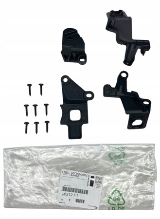 ZESTAW NAPRAWCZY UCHWYTY LAMPY CITROEN C5 X7 Prawy OE 6212F1