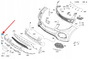 ZAŚLEPKA HAKA HOLOWNICZEGO PRZÓD MERCEDES ML W166 OE A16688572229999