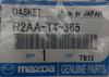 Uszczelka przewodu turbosprężarki - Mazda 3 BL_R2AA14365