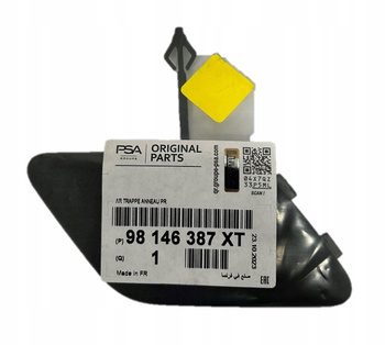 zaślepka zaczepu holowniczego zderzaka tył 98146387XT PE 5008