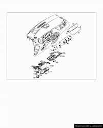 LISTWA OZDOBNA DESKI MERCEDES B KLASA W247 A2476800604