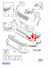 RAMKA PRAWEGO HALOGENU PRZÓD VOLVO XC90 2016-2019 OEM/OE 31383680