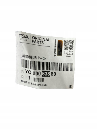 CITROEN C3 AIRCROSS ABSORBER ZDERZAKA PRZÓD YQ00063880