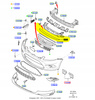 CHROMOWANA LISTWA MASKI FORD FOCUS KABRIOLET CA5 FORD FOCUS CB4_1537494_8M51-8666-BD