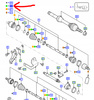 OSŁONA PRZEGUBU PÓŁOSI FORD MONDEO Mk3 2000-2007 _1447562_1S71-4A084-DD