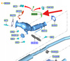 SONDA ZA KATALIZATOREM 2.0 2.3 EB FOCUS KUGA 2016- 2545936 _ FB5T-9G444-KC
