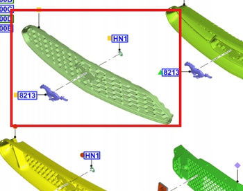 GRILL ATRAPA ZDERZAKA PRZÓD FORD MUSTANG 2015- 1927986 _ FR3B-8200-CE5YZ9